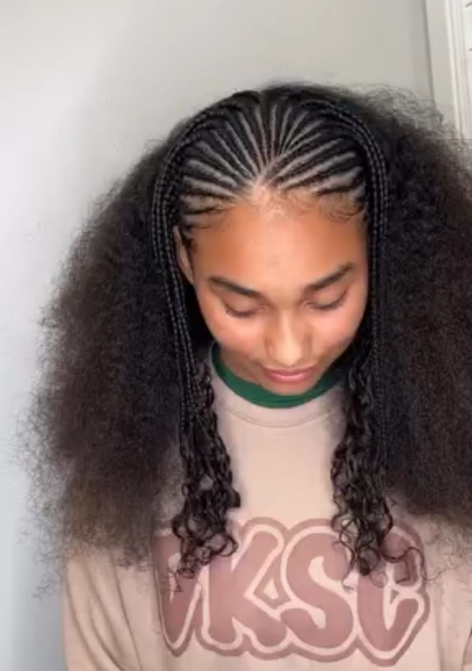 Sew-in tribal