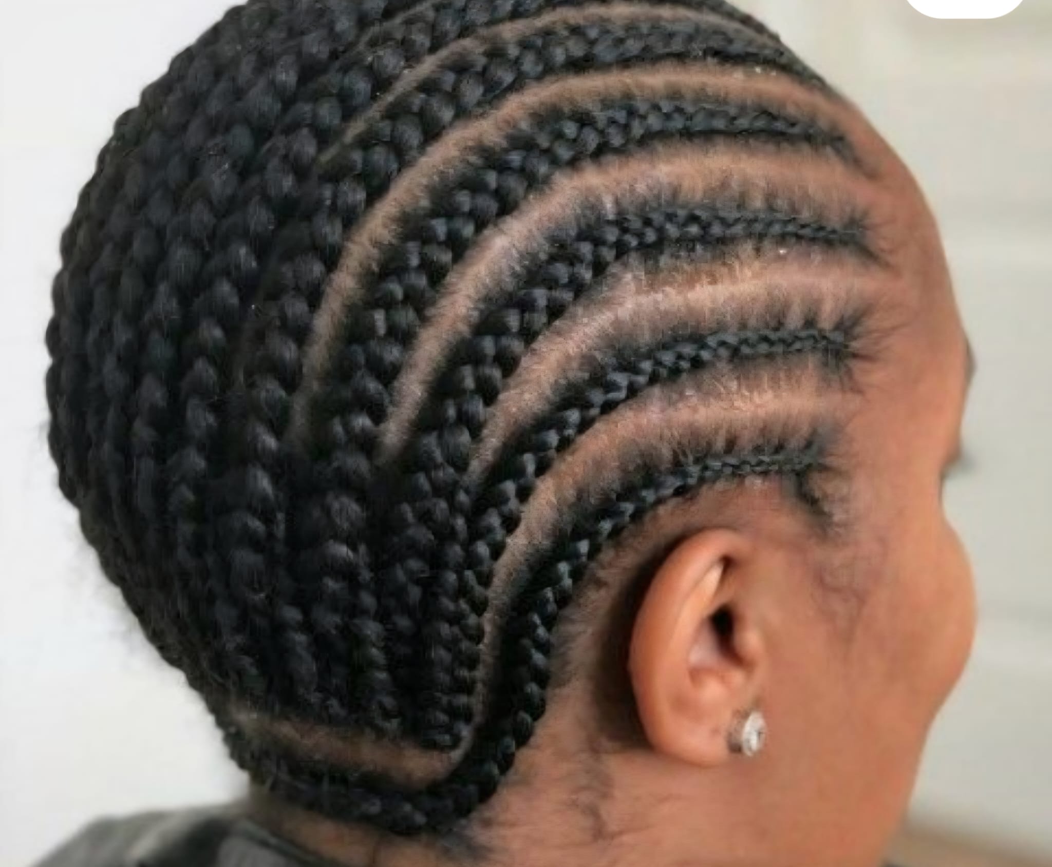 Wig braid down